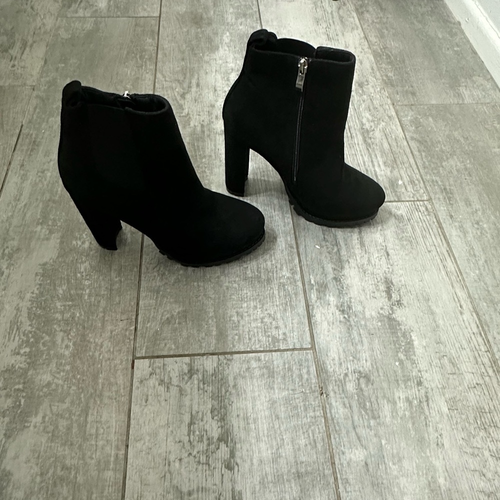 Black Suede boots